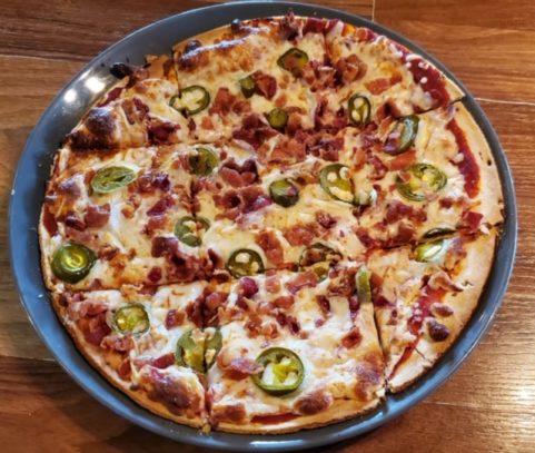 Bacon Jalapeno Pizza