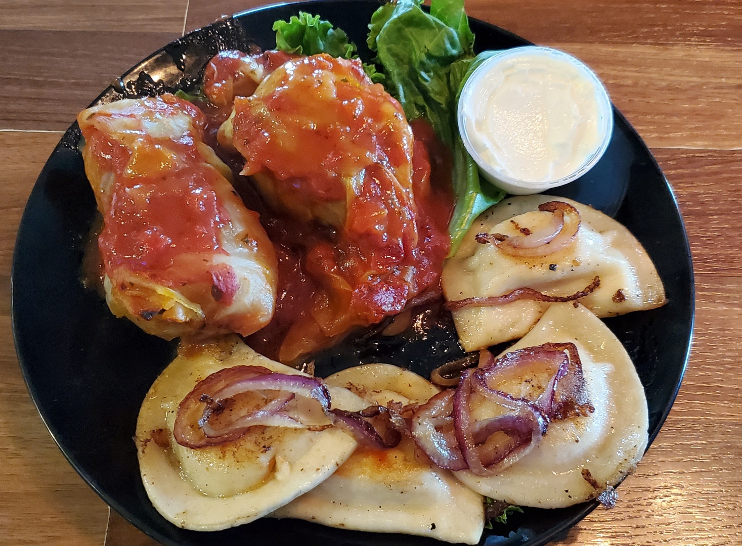 Cabbage Rolls & Pierogies