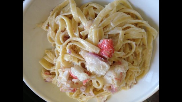 Crab Fettuccine