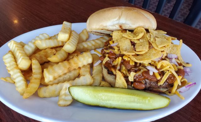 Fritos Chili Cheeseburger