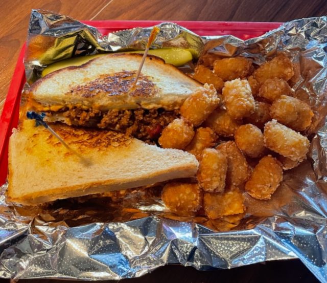 Grilled Cheese Sloppy Joe